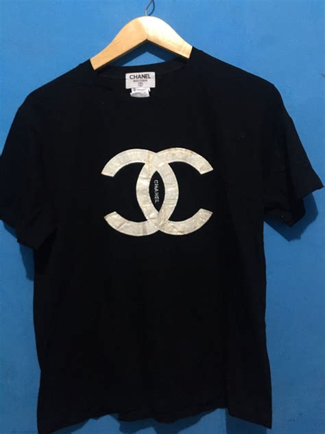 chanel t shirt femme|Chanel t shirt vintage.